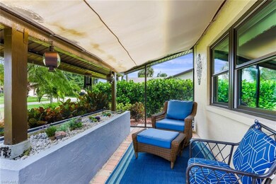 Comfortable screened front lanai!