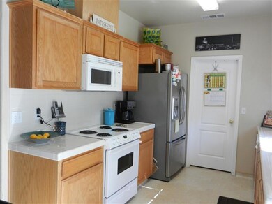 Kitchen with walk in pantry