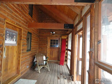 Closed in porch