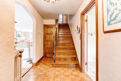 Center Hall and Staircase Upstairs