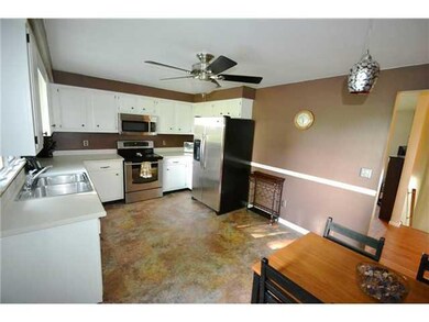 Kitchen. Spacious kitchen with stainless appliance