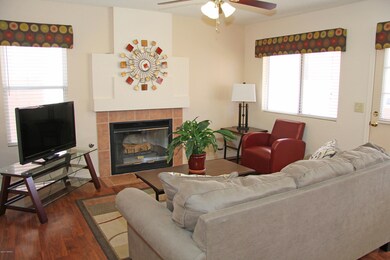 Family Room with Cozy Fireplace