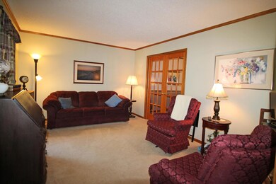 French doors to Dining Room