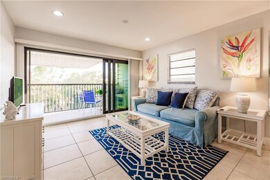 View of tiled living room