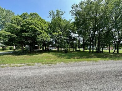 Treed lot view from road