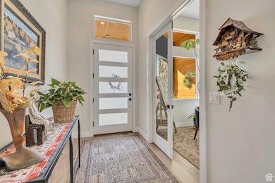 Foyer entrance with Office entry