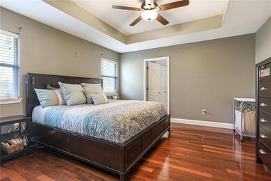 Large primary bedroom