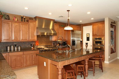 Gourmet kitchen