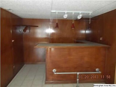 basement bar area