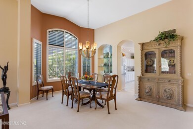 Formal dining area