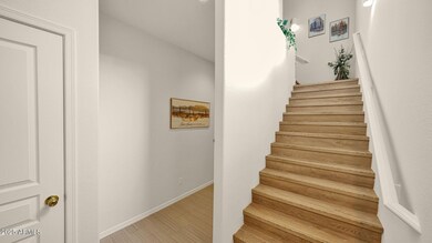 Stairs to main level