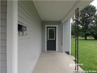 The front porch