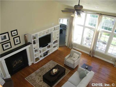 Great Room Two Story Great Room Features Gas Firep