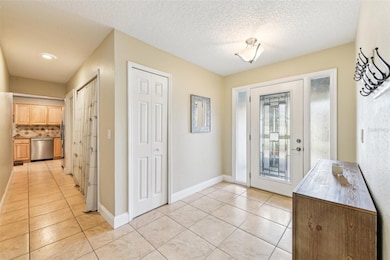 Fantastic foyer with coat closet.