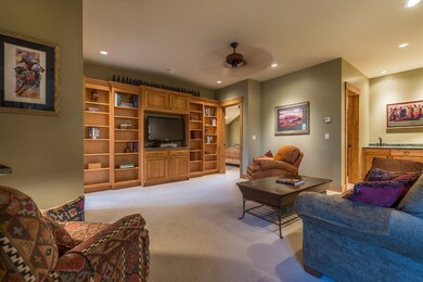 Family room can be used for overflow houseguest on