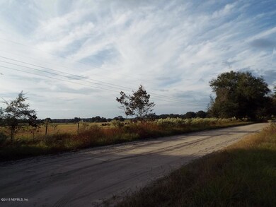 Pasture view across street