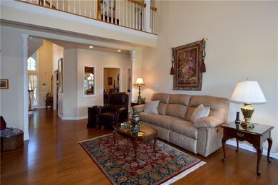 Great Room:  Open to the second floor, dining room