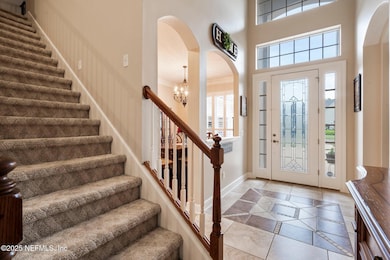 Elegant Entry and Staircase