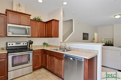 Kitchen open to family room
