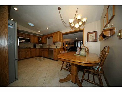 Kitchen. The large kitchen has plenty of room to c