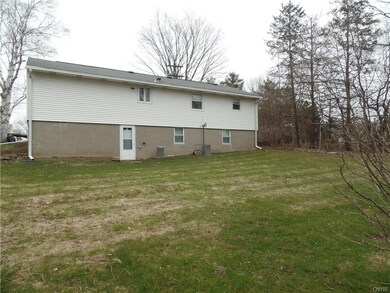 Walk out basement leads to large back yard
