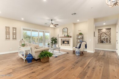 greatroom to master hallway