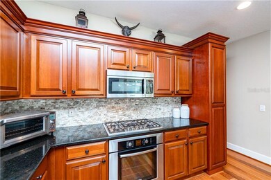 Solid Wood cabinets with Granite Countertops
