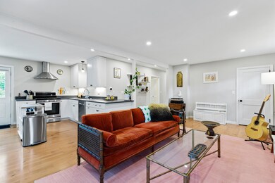 The living room
