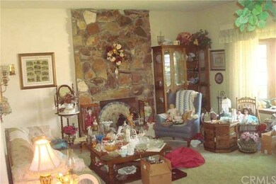 Fireplace in living room