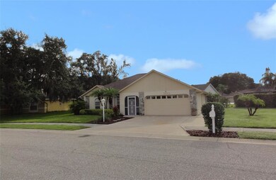 Large front yard and side yard