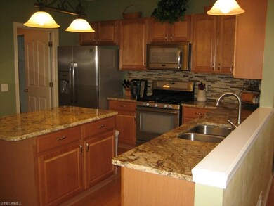 Spacious eat in kitchen with all stainless steel a