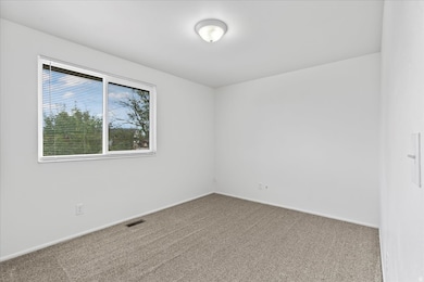 NEW carpet & pad spare room with baseboards