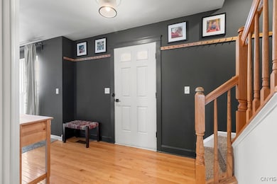 Front Door and foyer.