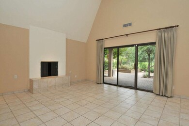 Living Room and Backyard
