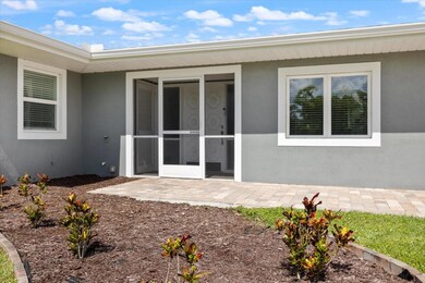 Landscaped lawn