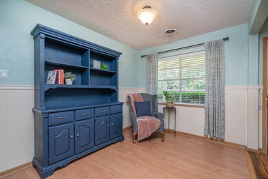 Measuring 10'x9', this flexible use space was designed as a formal dining room but is also suitable for use as a sitting room or study if that suits your family's needs. The room boasts a front facing window with 2