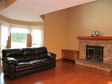Living Room with Gleaming Wood Floor
