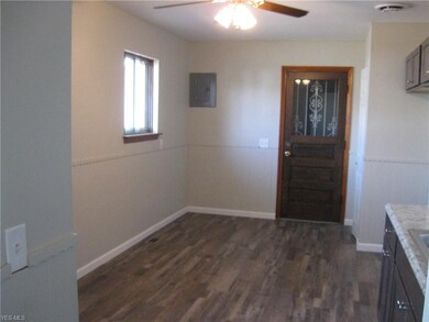 Enough room for table and chairs.