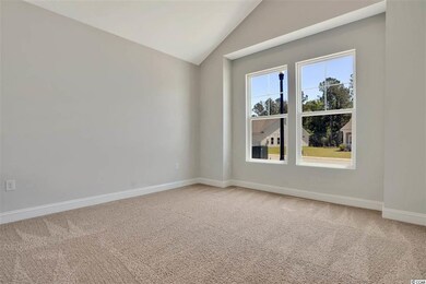 With peaked ceilings and a pop out window. Great l