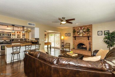 Family Room & Kitchen