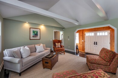 Family room and segue to main house