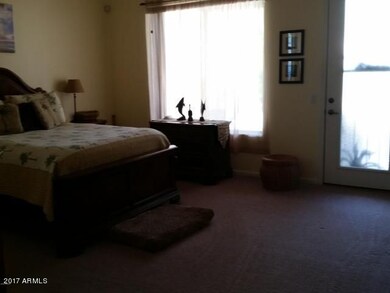 Large master with fench access door