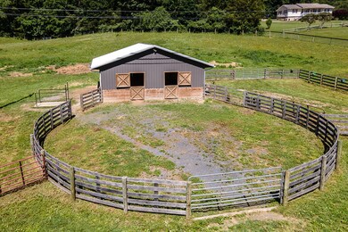 Round training pen