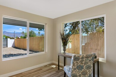 Sitting Area in Living Room with View