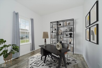 Office photo is virtually staged