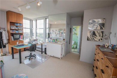 9th floor bedroom (currently used as office)