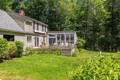 Main house back deck