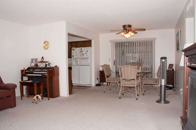 Living and dining area.