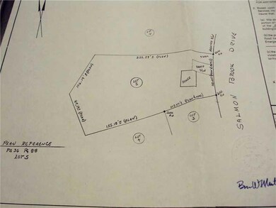 Plat Map. Lot dimentions