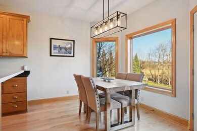 Spacious dining with great views of back yard